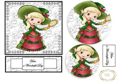 Victoria Easel Card