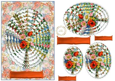 Vintage Floral Mandellas