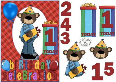 Boy Bear Ages Birthday