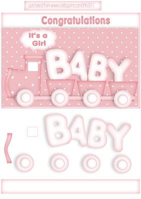 Baby Train Girl