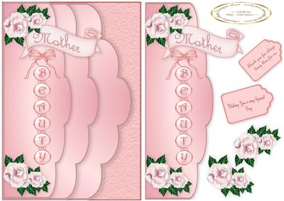 Tags Scallops and Roses for Mother