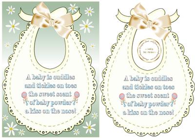 Daisy Bib for New Arrival