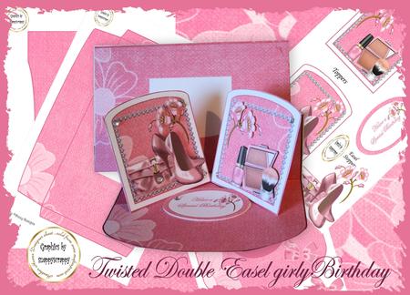 Twisted Easel Girl Girl Kit