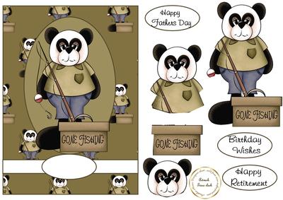 Gone Fishing Panda