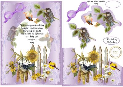 Birds and Flowers