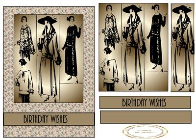 Stamped Look Fashion Ladies