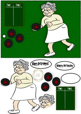 Grandma Plays Bowls