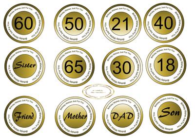 Badges Birthdays