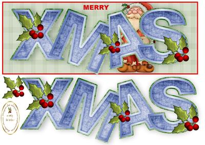 Dl Xmas Santa