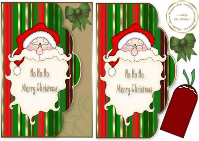 Scalloped Santa