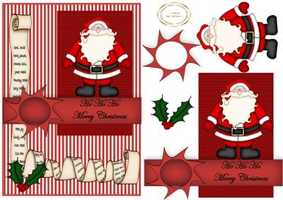 Red and White Santa Delight