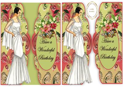 Scalloped Vintage Beauty