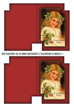 2 to a Page Vintage Girl