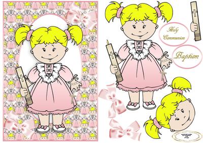 Baptism/holy Communion Girl