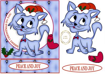 Purrfect Christmas Kitty