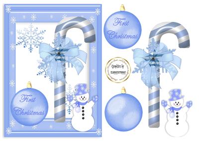 Blue Baby Christmas
