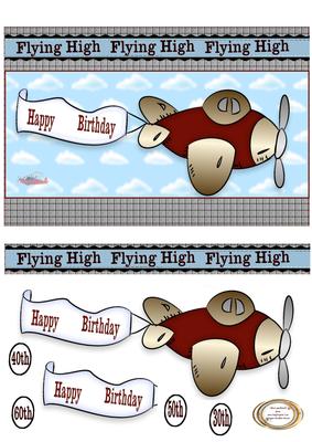 Age Birthday Flying High