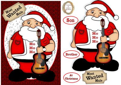 Most Wanted Male Santa