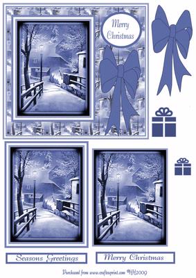 A Blue Winters Night Brrr