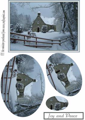 Wee Church in the Snow