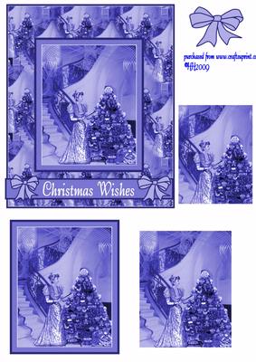 Blue Christmas Wishes