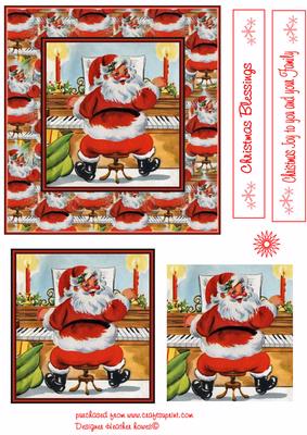 Santa Plays Piano