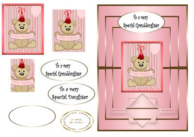 Special Daughter/granddaughter Teddy