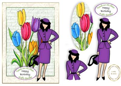 Friends and Tulips