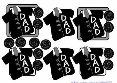 Dad Retro Shirt Toppers Black