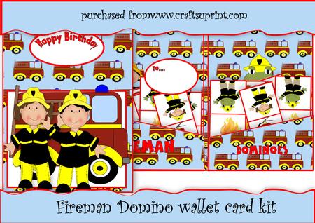 Firefolk Domino Card Wallet Kit