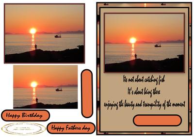 Fishing at Sunset