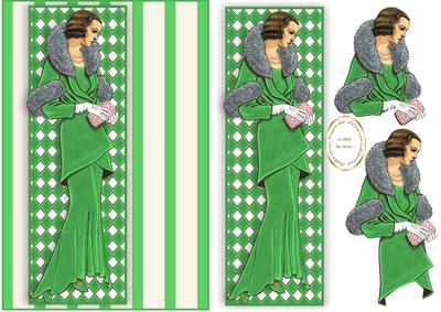 Vintage Lady Green