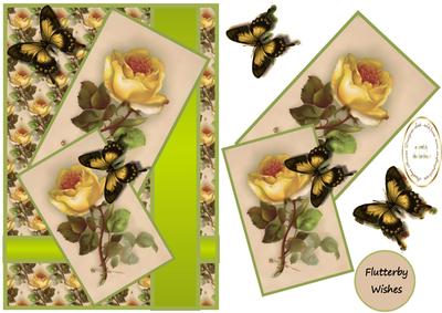 Yellow Vintage Rose