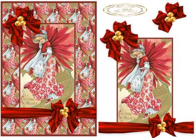 Poinsettia Lady