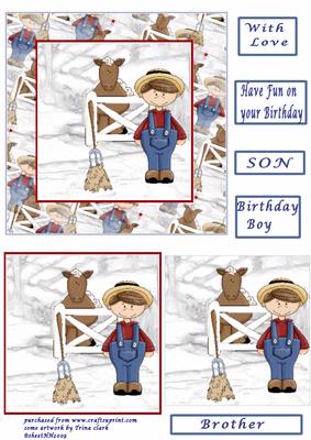 Boy and Horse at the Gate