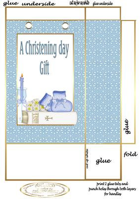 Christening Boy Gift Bag