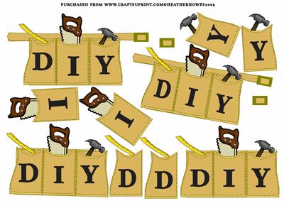 DIY Tool Belt 3D Toppers
