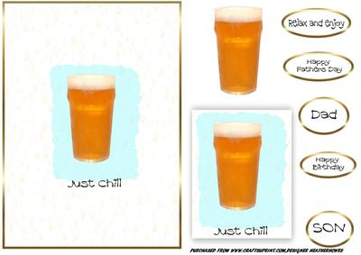 Just Chill with a Beer