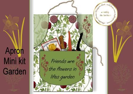 Gardening Themed Mini Kit Apron