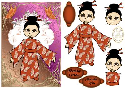 Oriental Birthday Girl