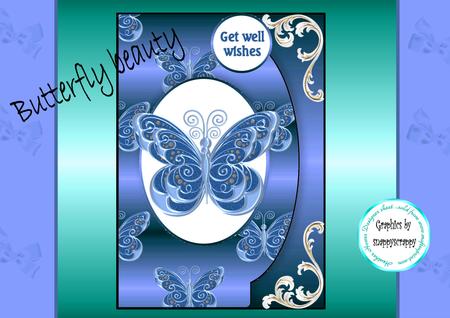 Butterfly Beauty Blue