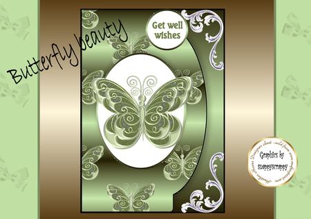 Butterfly Beauty Green