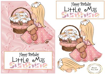 Little Miss Sunshine Over the Corner