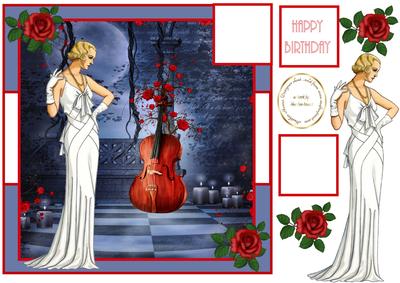 Moonlight Music and Roses