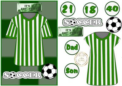 Footie Green White (celtic)
