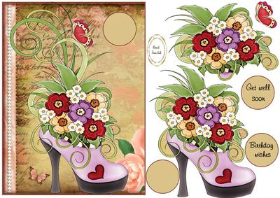 Floral Shoe
