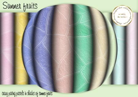 Pastel Crazy Pave Summer Fruits