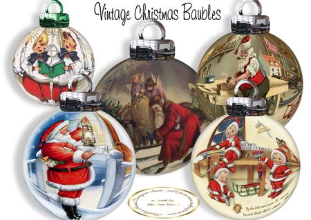 Vintage Christmas Ornament /baubles
