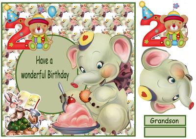 Ellie Vintage Birthday Age2