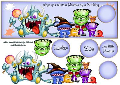 Monster Birthday Wishes